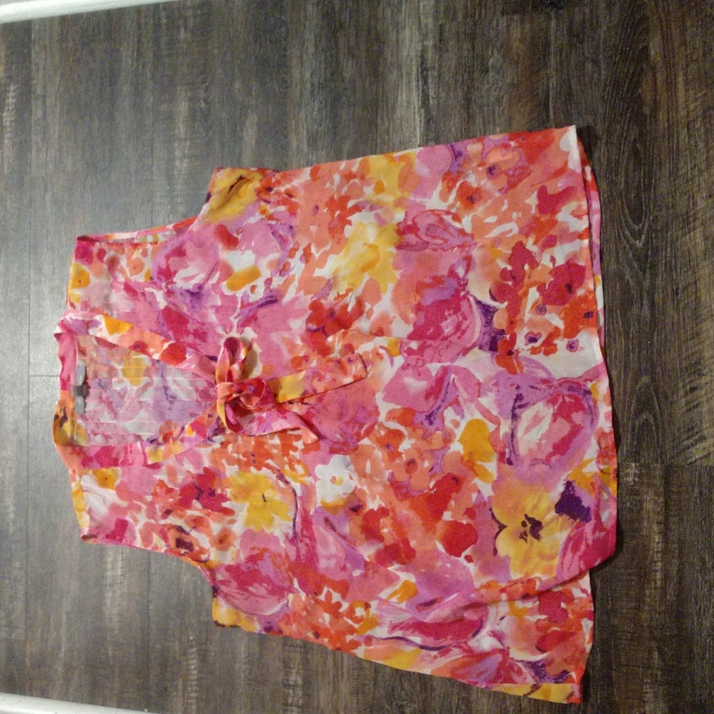 NY Collection women's blouse tank top, size XL